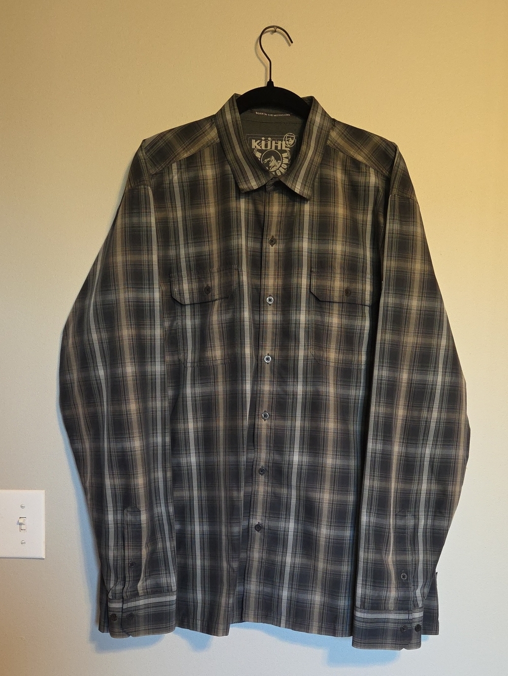 KUHL Men's Response Plaid Button-Up Shirt